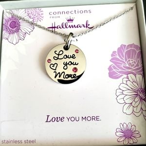 Stainless Steel Love You More Pendant
